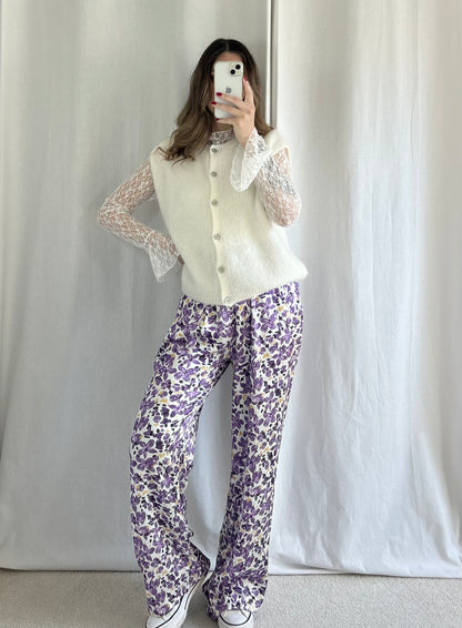 PANTALON LYNA - LILAS