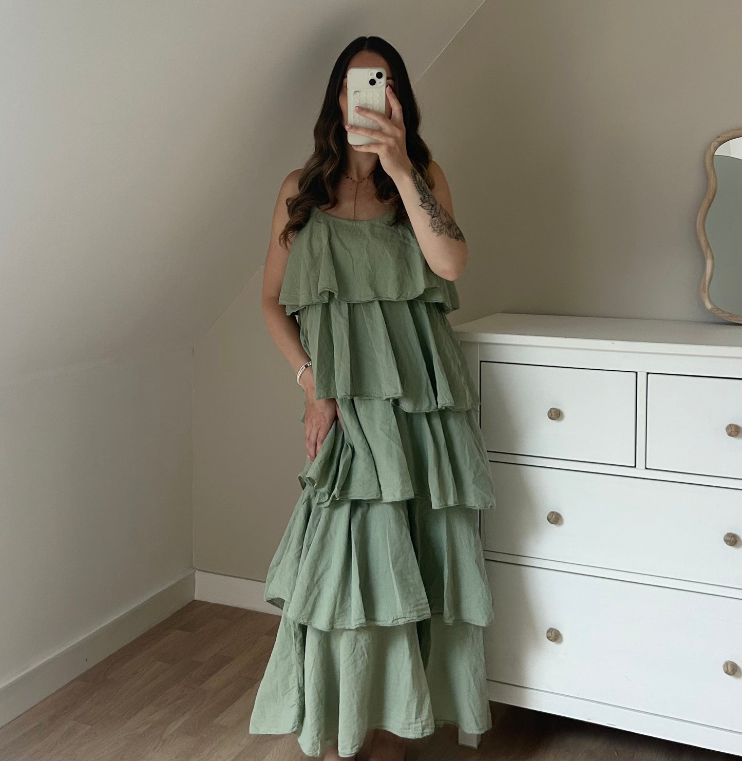 ROBE CHRISTELLE - VERT