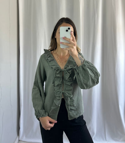 BLOUSE AMALIA - KAKI