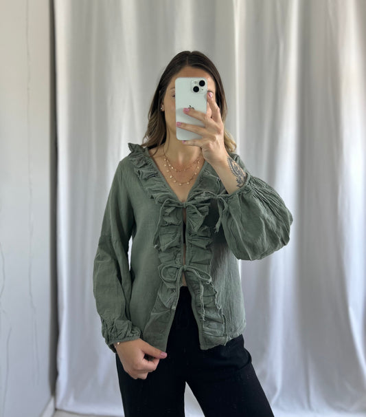 BLOUSE AMALIA - KAKI
