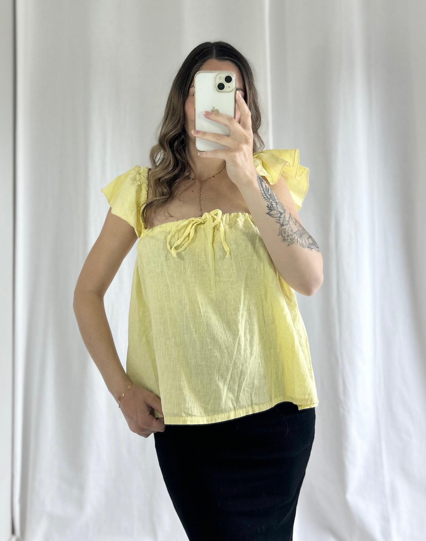 TOP LORA - JAUNE