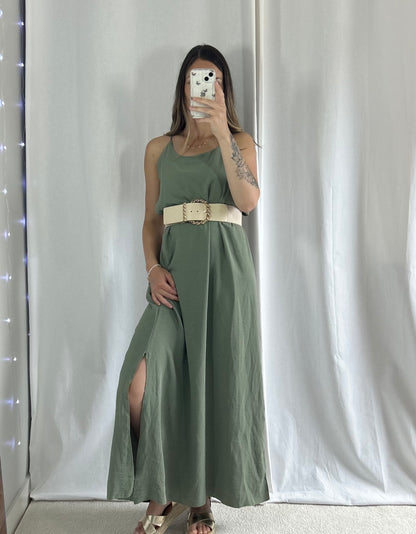 ROBE ILANA - KAKI