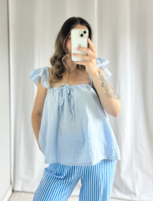 TOP LORA - BLEU